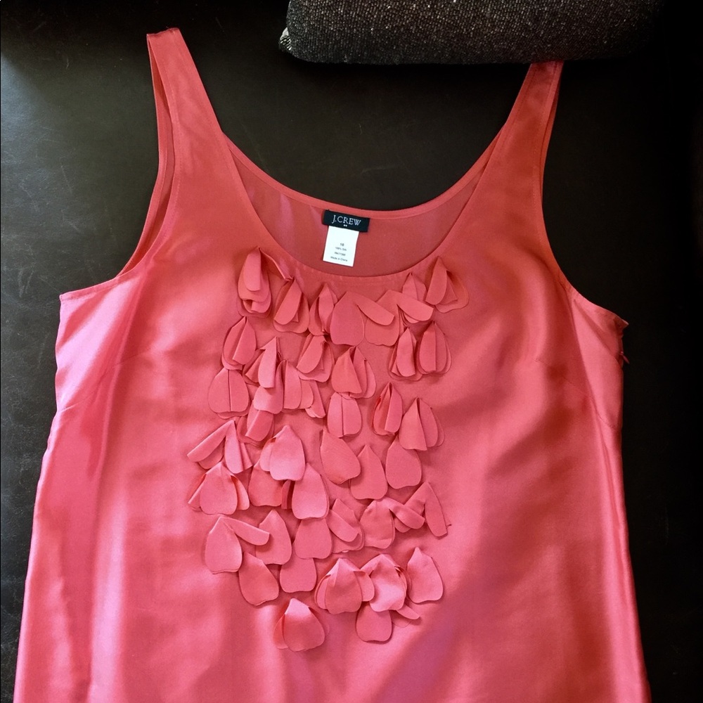 J Crew Silk Petal Camisole